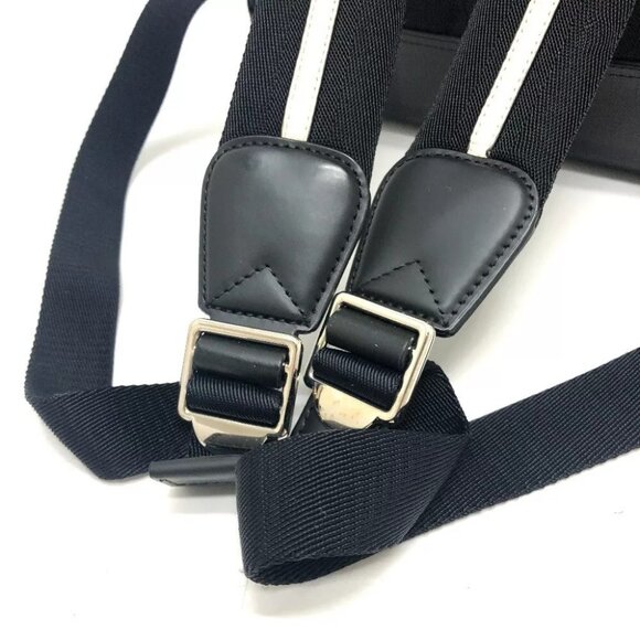 BURBERRY graphic Check Backpack Backpack PVC gray/Multicolore - Picture 9 of 15